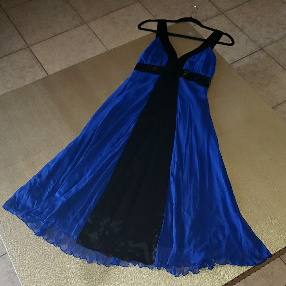 Jonathan Martin Chiffon Evening Dress